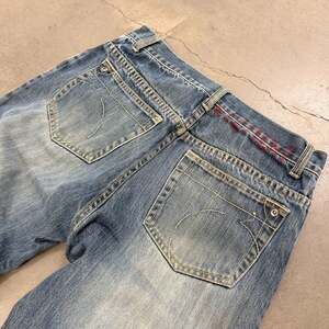 Vintage Element Denim Blue Skater Jeans Size 29 Distressed Wash